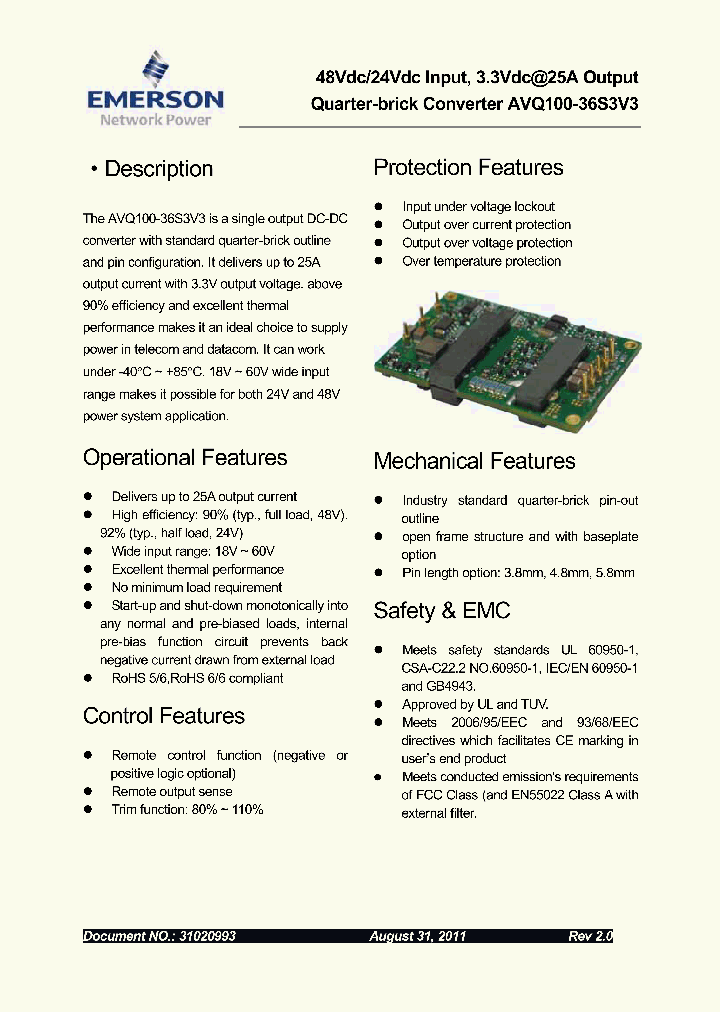 AVQ100-36S3V3_8991309.PDF Datasheet