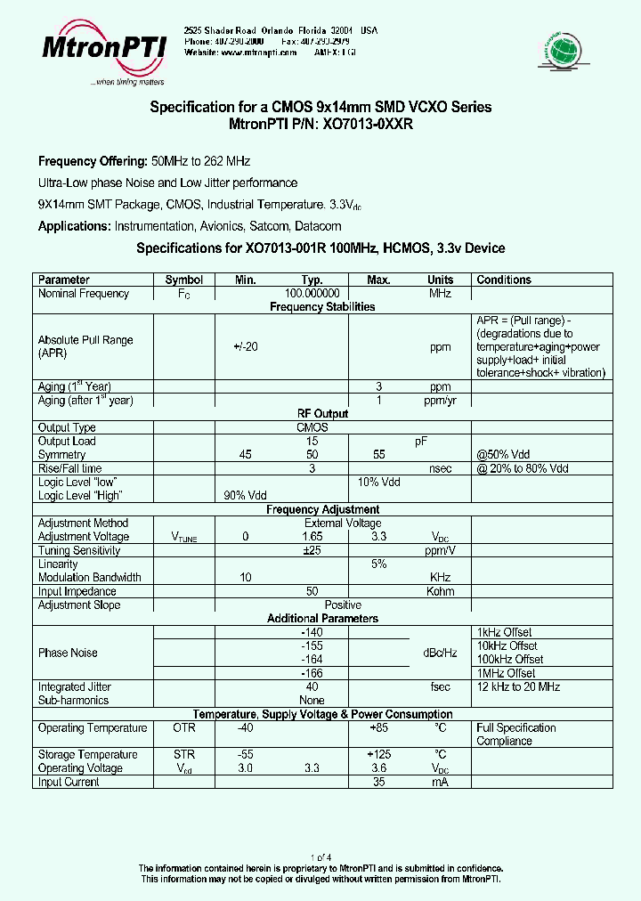 XO7013_8991454.PDF Datasheet
