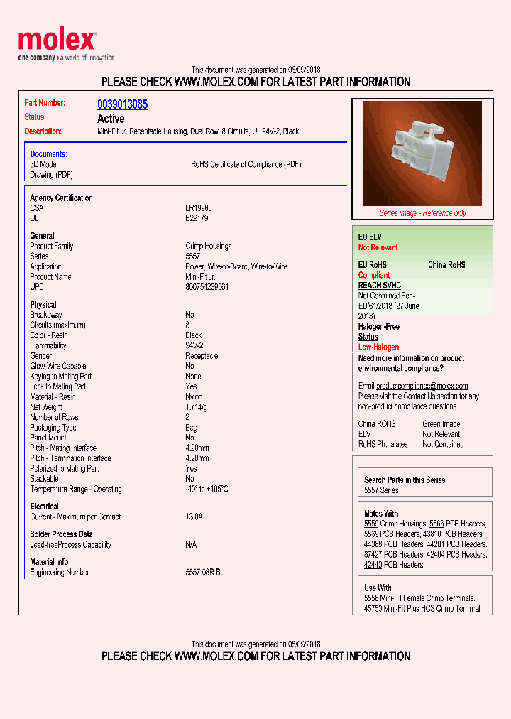 0039013085_8991473.PDF Datasheet