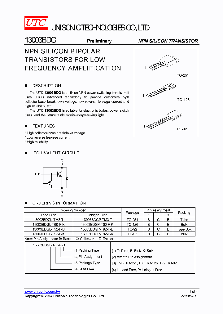 13003BDGP-T92-F-K_8991524.PDF Datasheet