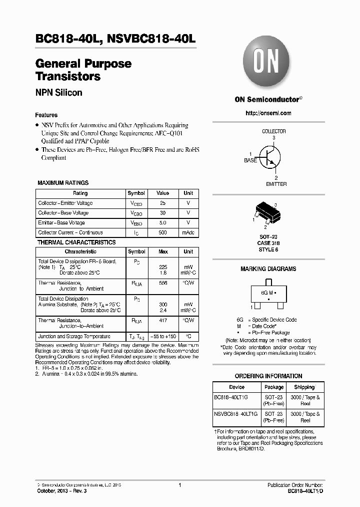 NSVBC818-40LT1G_8991568.PDF Datasheet