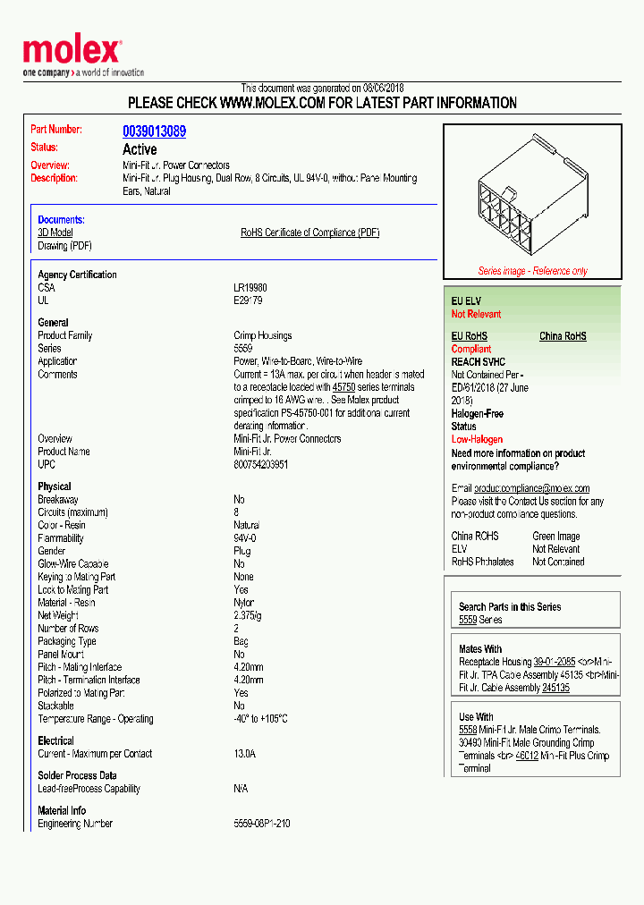 0039013089_8991482.PDF Datasheet