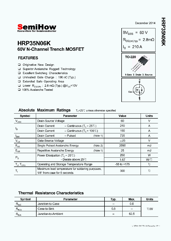 HRP35N06K_8991502.PDF Datasheet