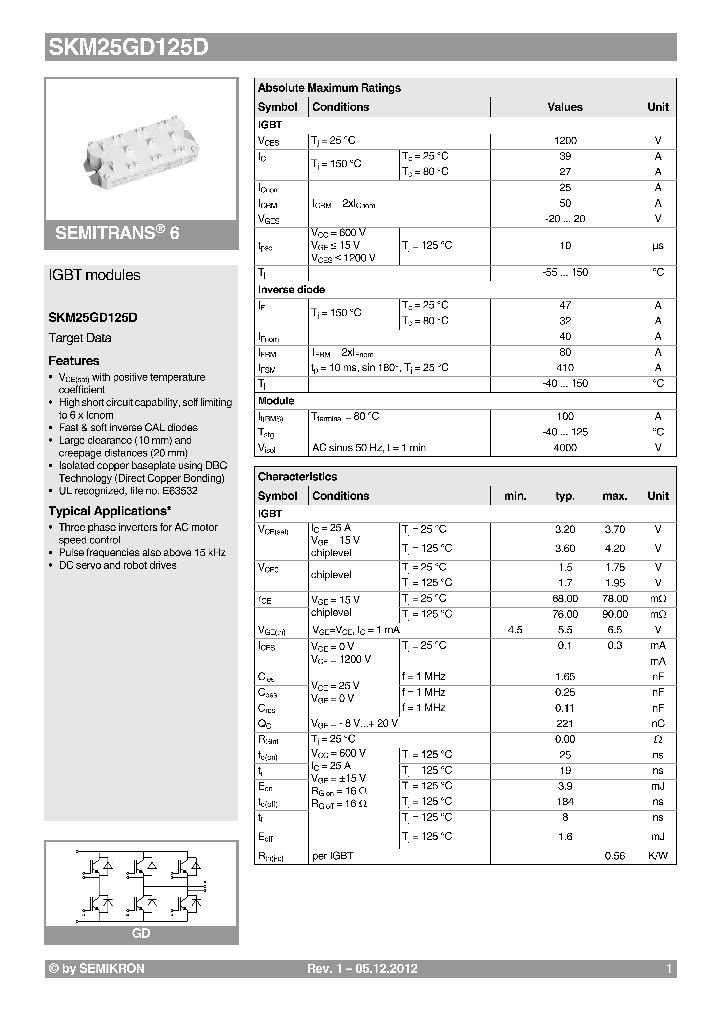 SKM25GD125D_8991503.PDF Datasheet
