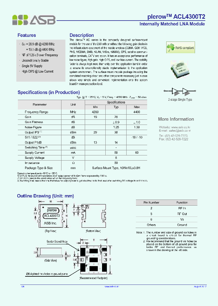ACL4300T2_8991518.PDF Datasheet
