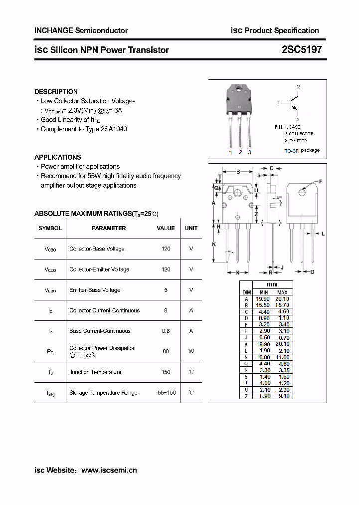 2SC5197_8991699.PDF Datasheet