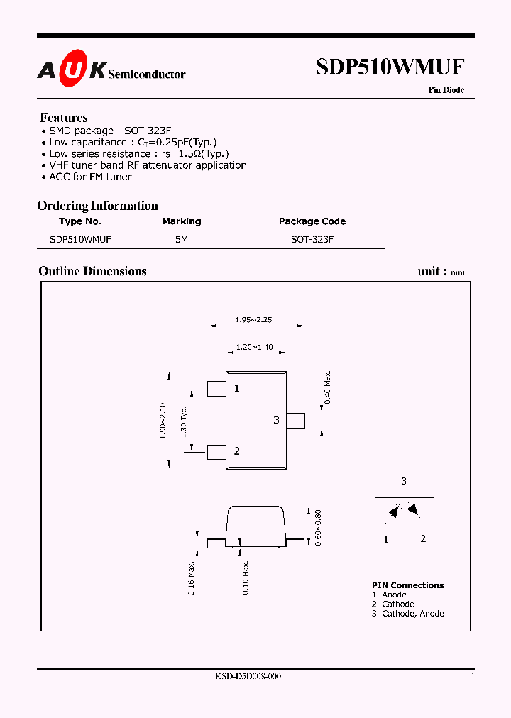 SDP510WMUF_8991838.PDF Datasheet