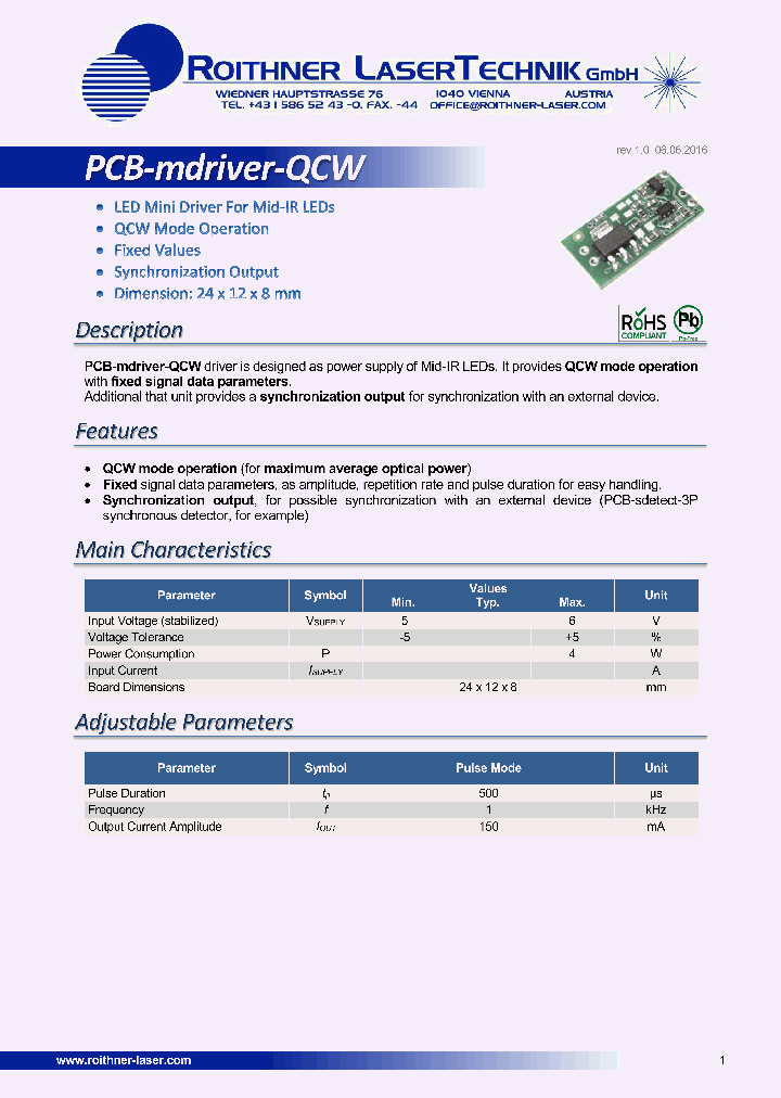 PCB-MDRIVER-QCW_8992154.PDF Datasheet