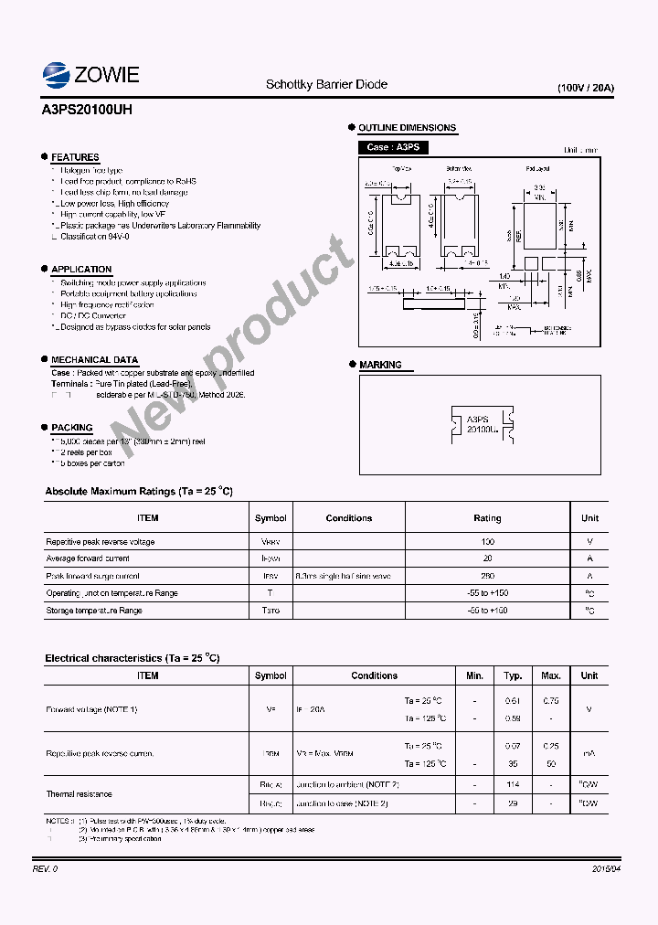 A3PS20100UH_8991997.PDF Datasheet