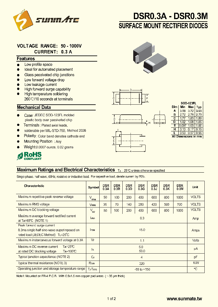 DSR03A_8993008.PDF Datasheet