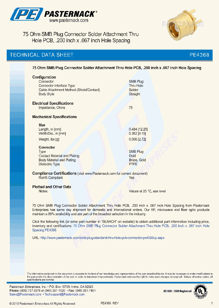 PE4368_8993048.PDF Datasheet