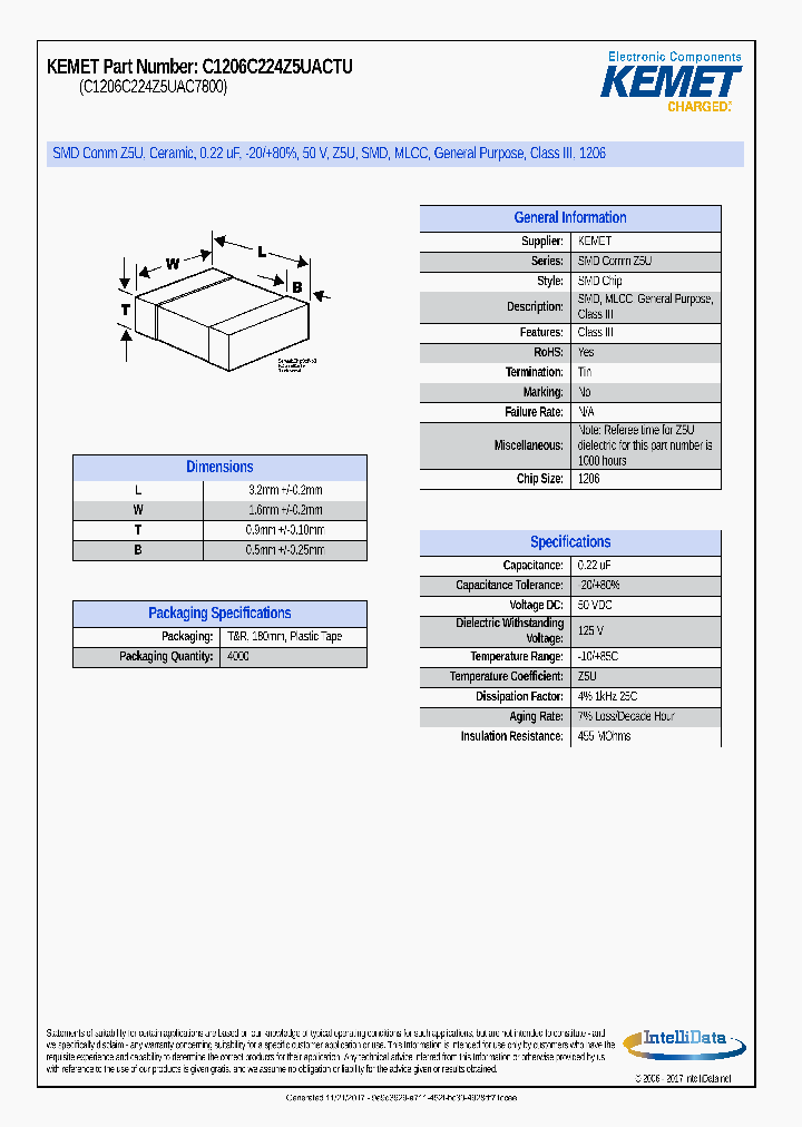 C1206C224Z5UACTU_8993095.PDF Datasheet
