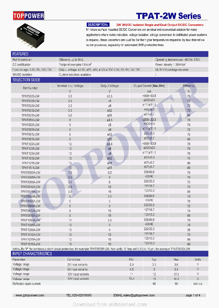 TPAT1203-2W_8993347.PDF Datasheet