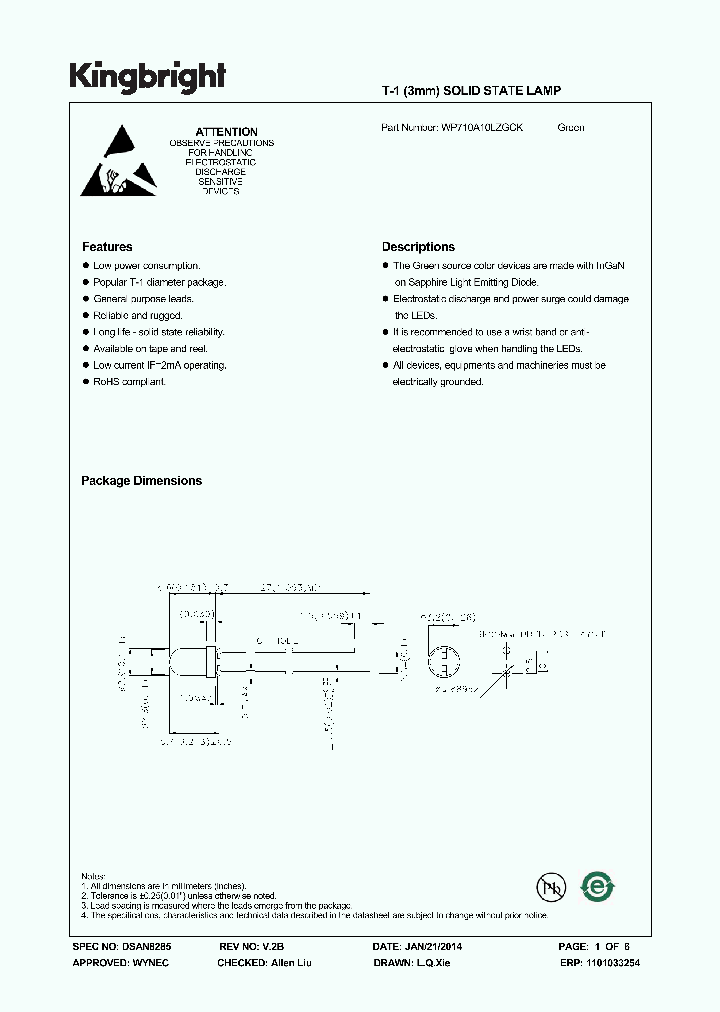 WP710A10LZGCK_8993447.PDF Datasheet