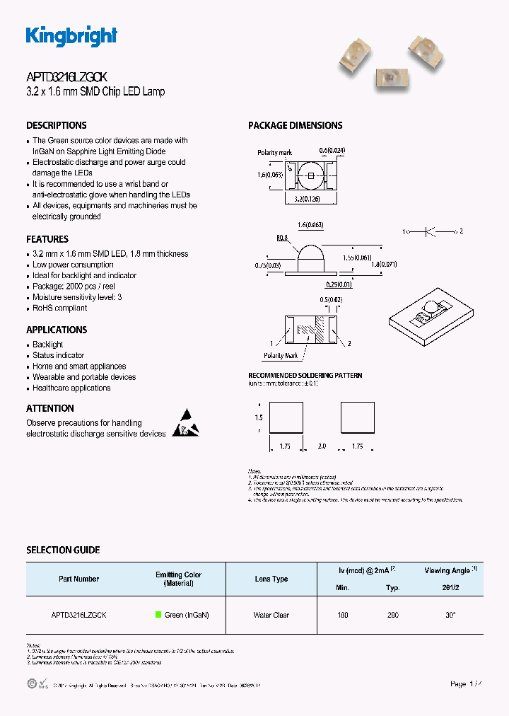 APTD3216LZGCK_8993449.PDF Datasheet