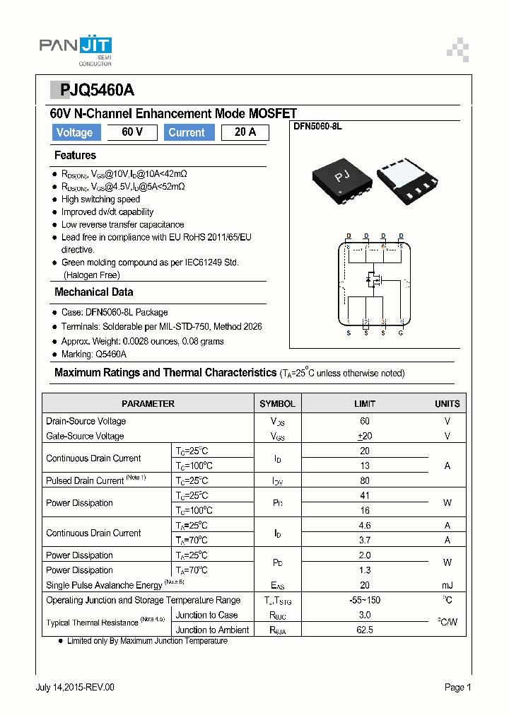 PJQ5460A_8993489.PDF Datasheet