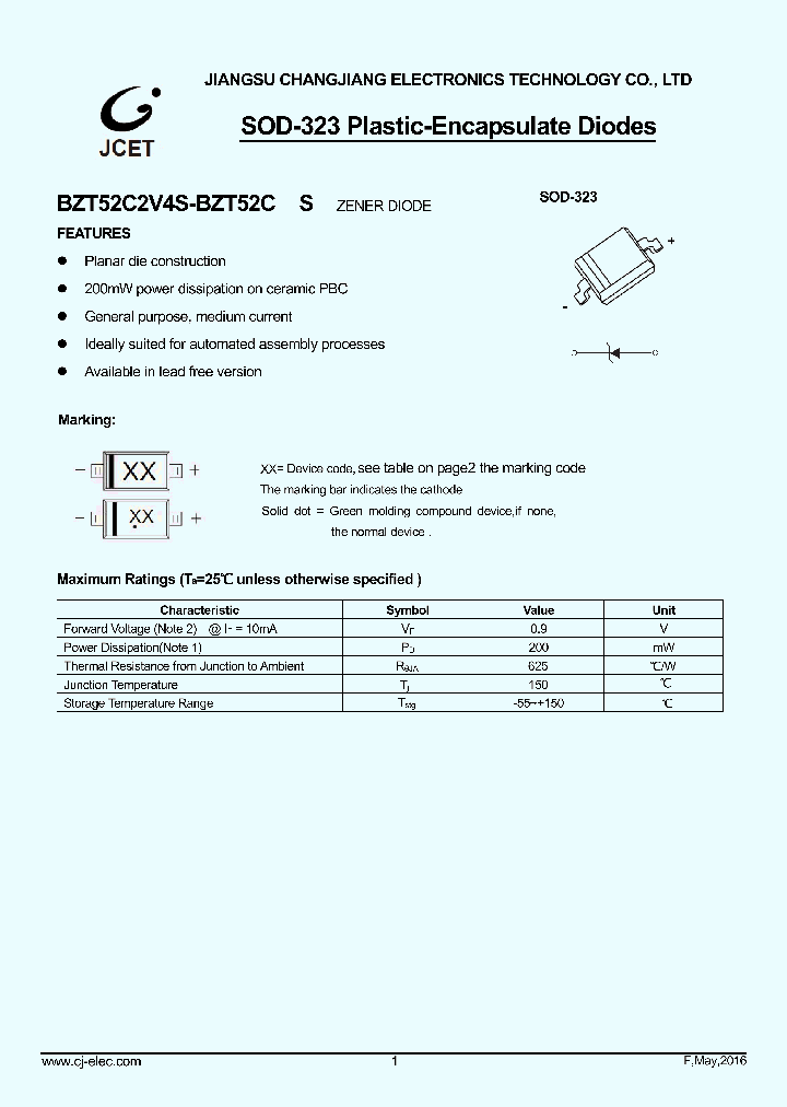 BZT52C3V6S_8993843.PDF Datasheet