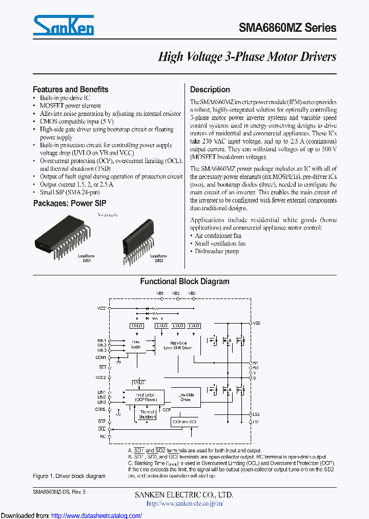 SMA6861MZ_8994381.PDF Datasheet