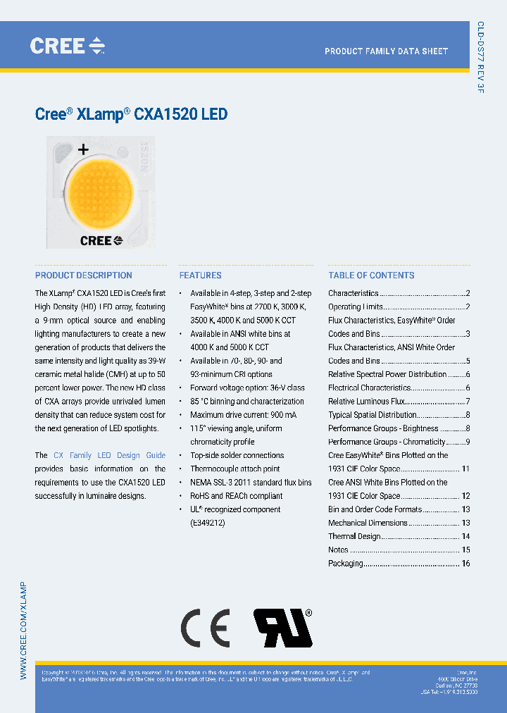 CXA1520-0000-000N0HP450F_8994952.PDF Datasheet