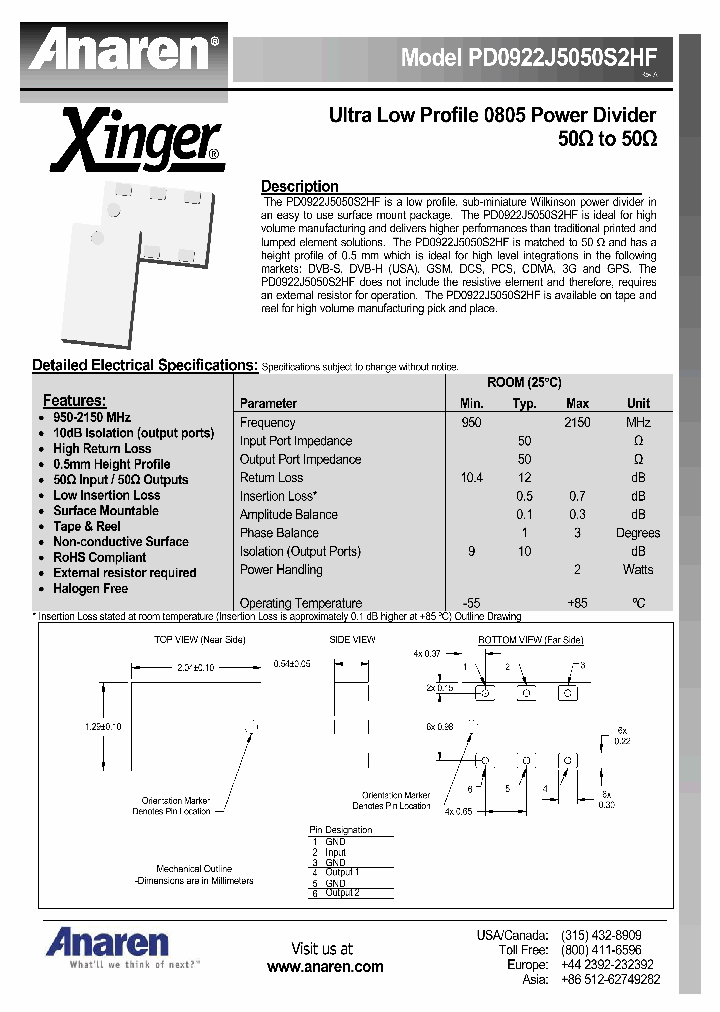 PD0922J5050S2HF_8995106.PDF Datasheet