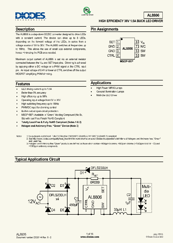 AL8806_8995361.PDF Datasheet