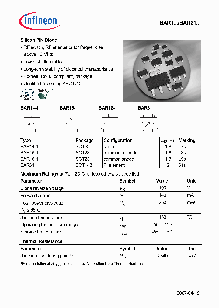 BAR16-1_8995515.PDF Datasheet
