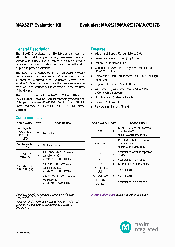 MAX5217EVKIT_8995756.PDF Datasheet