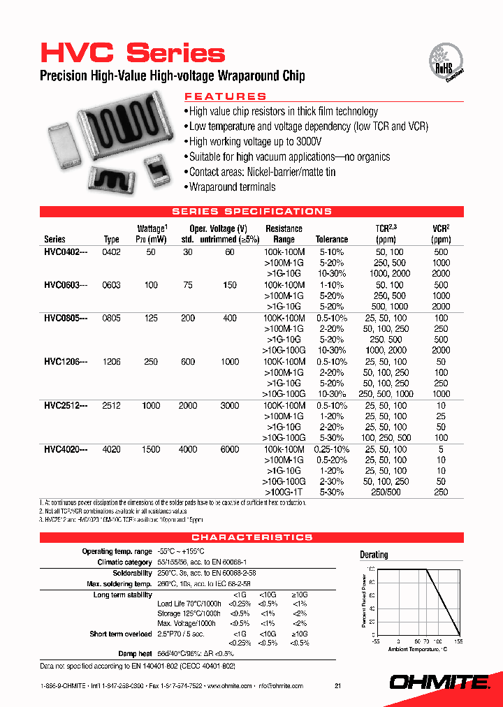 HVC0603N1007KET_8996594.PDF Datasheet