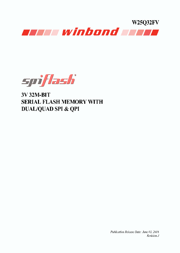 W25Q32FVTBIG-TR_8996674.PDF Datasheet