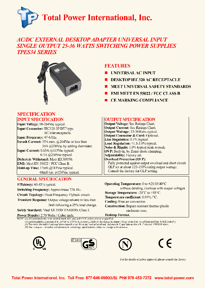 TPES34-050500_8996863.PDF Datasheet