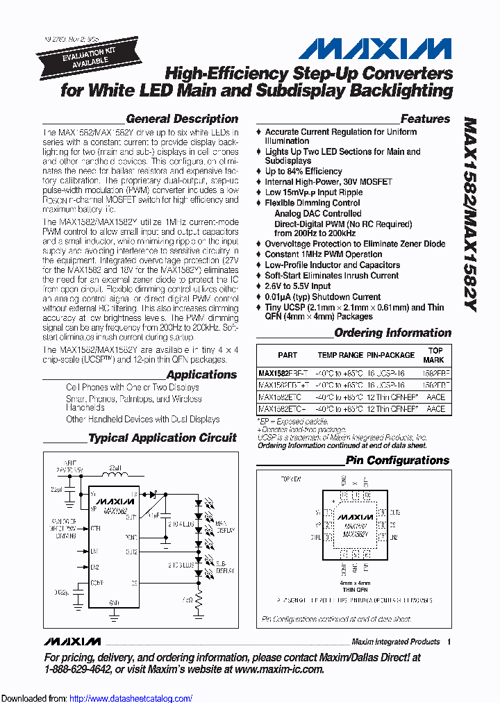 MAX1582ETC-T_8997249.PDF Datasheet