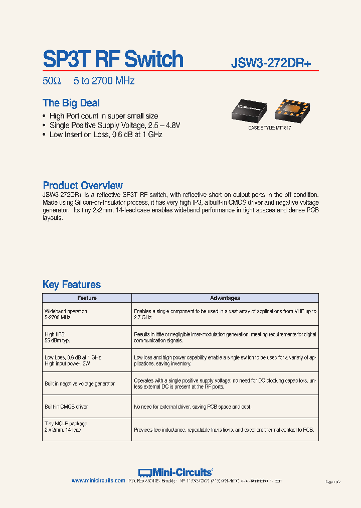 JSW3-272DR_8997516.PDF Datasheet