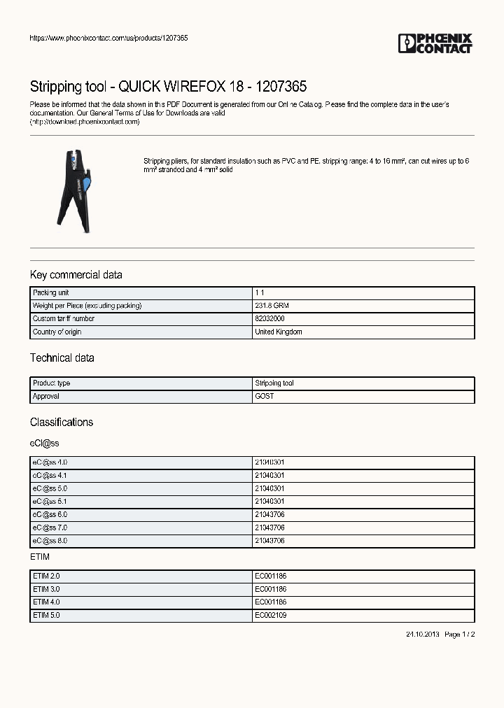 QUICK-WIREFOX-18_8996741.PDF Datasheet