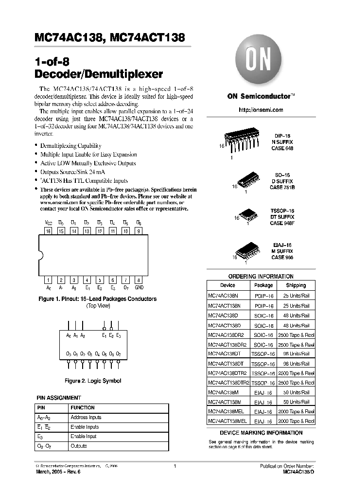 MC74AC138DR2G_8998057.PDF Datasheet
