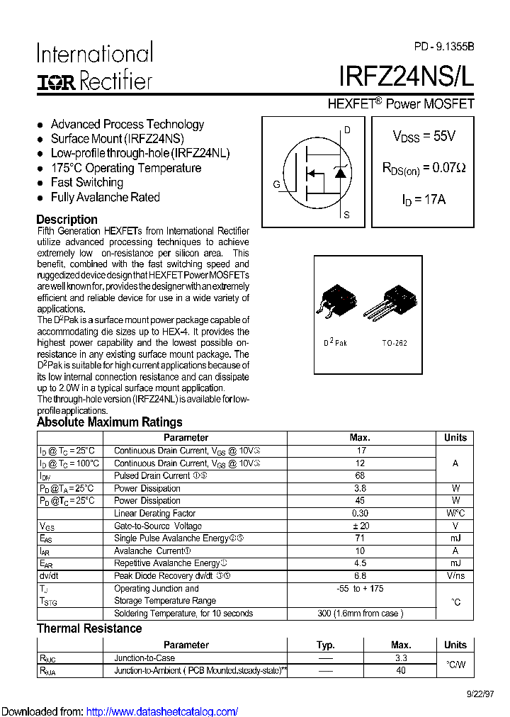 PB-IRFZ24NL_8998080.PDF Datasheet