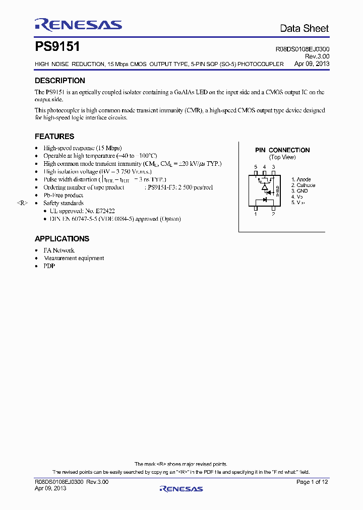 PS9151-V-F3_8998136.PDF Datasheet