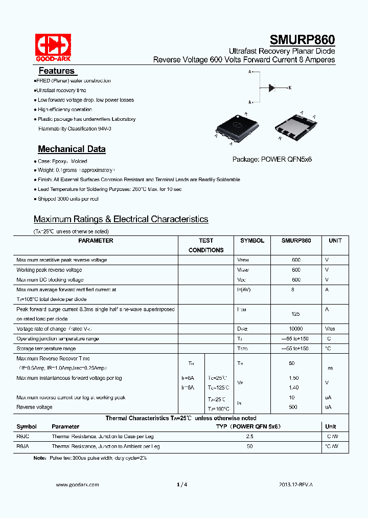 SMURP860_8998272.PDF Datasheet