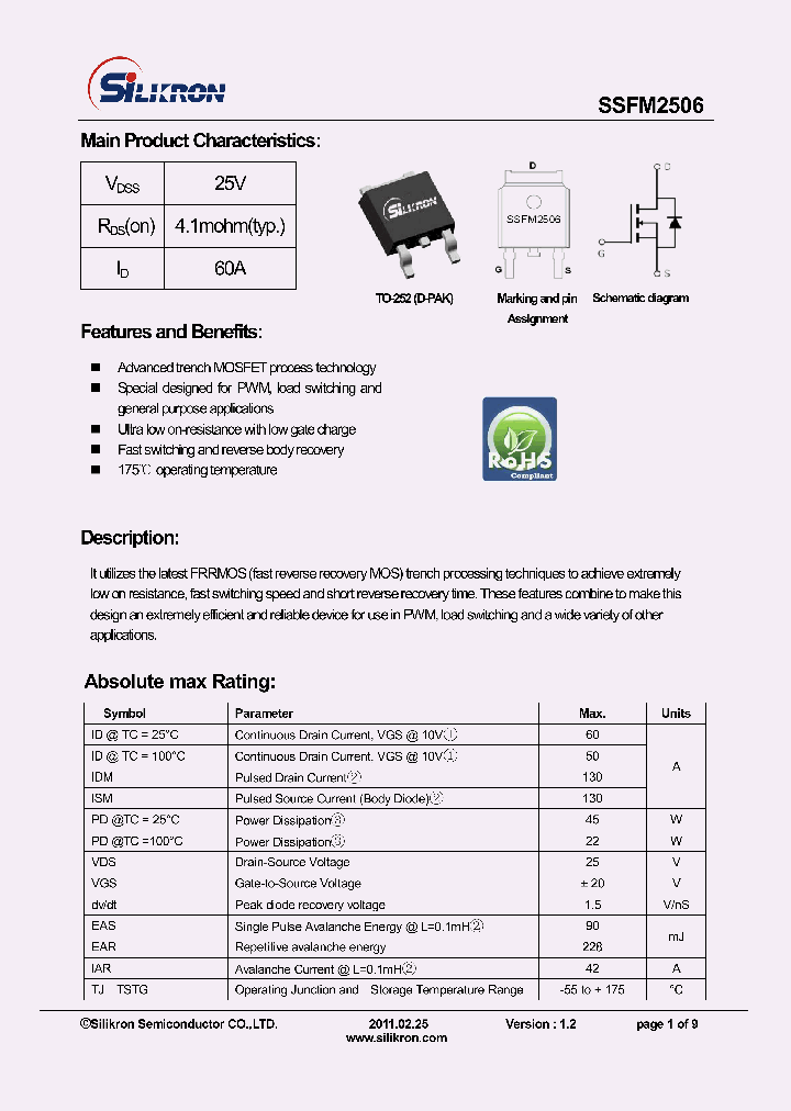 SSFM2506_8998522.PDF Datasheet