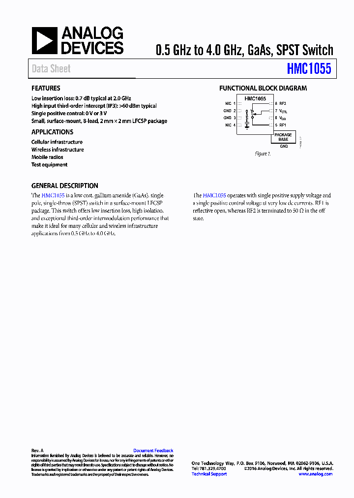 EVAL01-HMC1055LP2C_8998902.PDF Datasheet