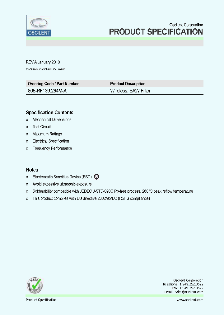 805-RF139264M-A_8999081.PDF Datasheet