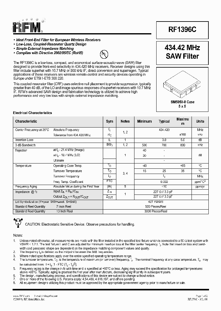RF1396C_8999085.PDF Datasheet