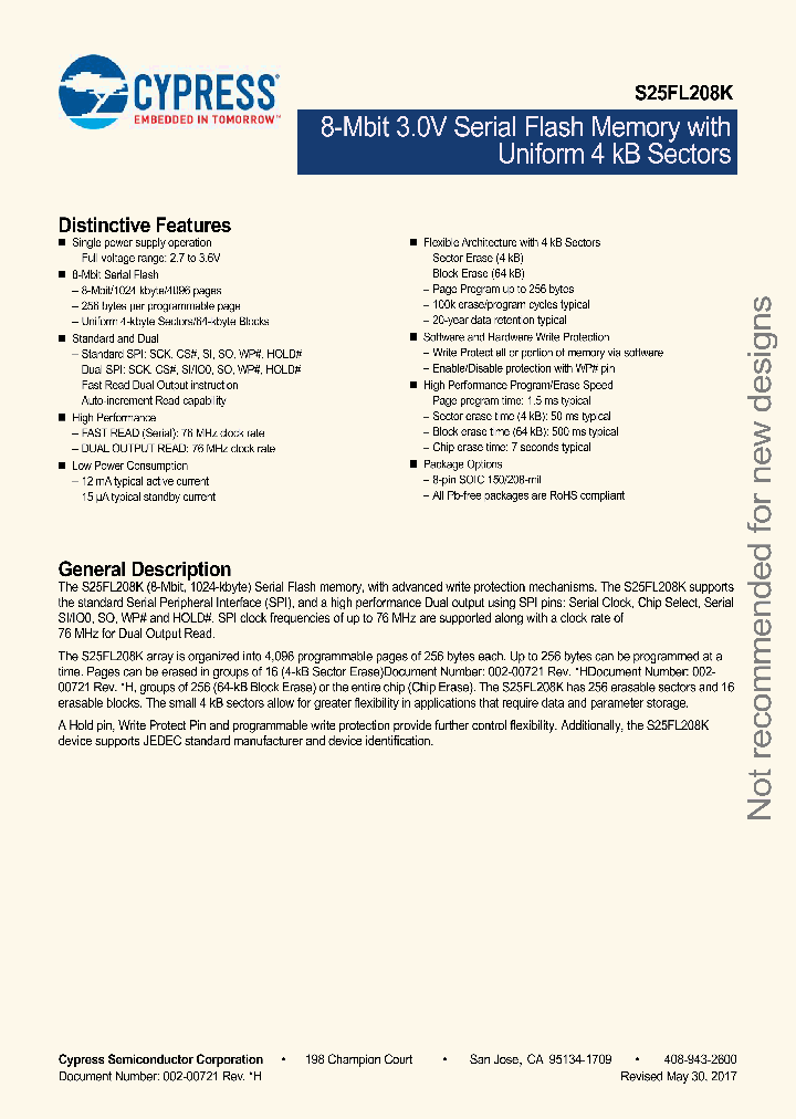S25FL208K_8999118.PDF Datasheet