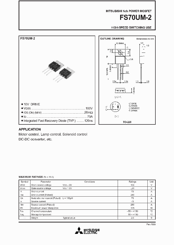 FS70UM-2_8999244.PDF Datasheet