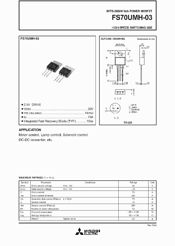 FS70UMH-03_8999246.PDF Datasheet