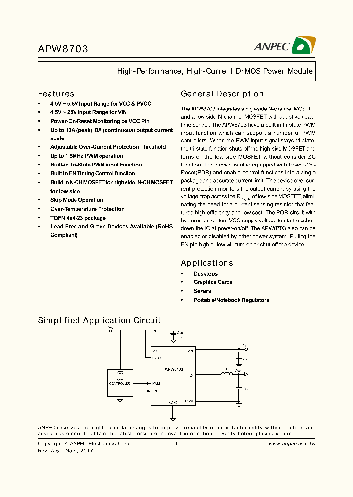 APW8703QBI-TRG_9000020.PDF Datasheet