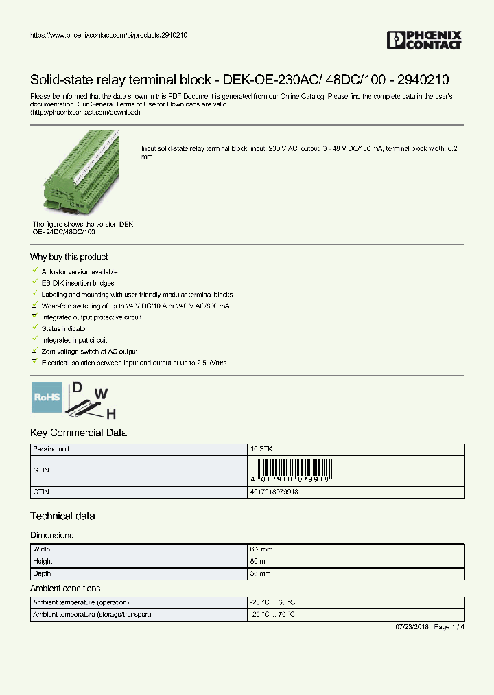 DEK-OE-230AC_9000147.PDF Datasheet