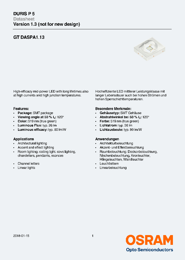 GTDASPA113-GSGU-26-1_9000158.PDF Datasheet