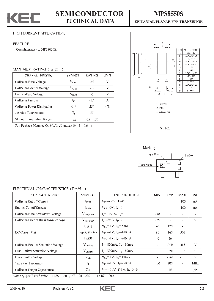 MPS8550S-15_9000279.PDF Datasheet