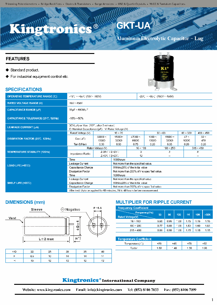 GKT-UA_9000354.PDF Datasheet