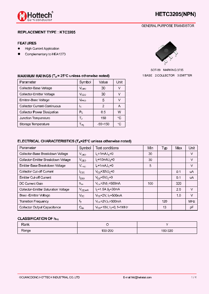 HETC3205_9000466.PDF Datasheet